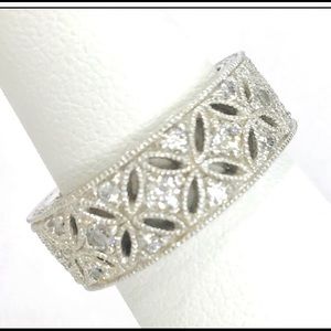 Tacori Estate Harlequin Eternity Ring